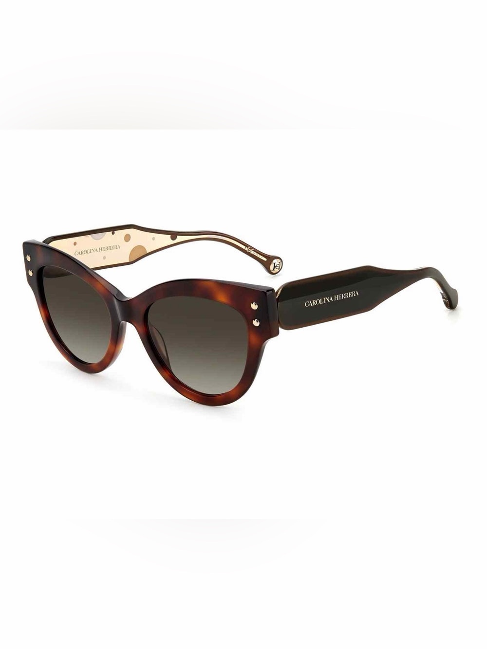 NEW IN CASE Carolina Herrera CH 0009/S Sunglasses in Tortoise